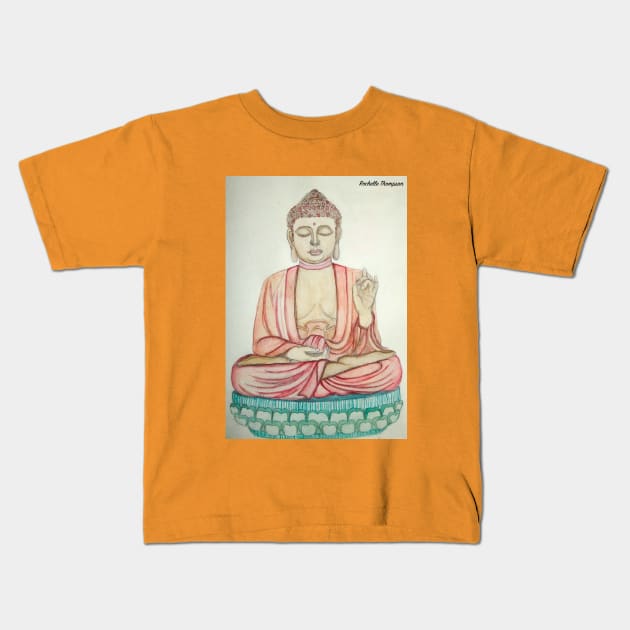 Buddha Kids T-Shirt by Rororocker